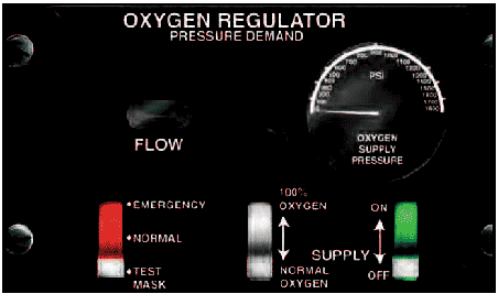 oxygen-regulator Basic Aeronautical Knowledge - AviationEnglish.com