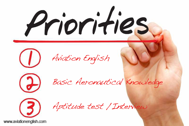 Priorities in preparing for a cadet pilot programme
